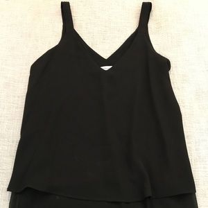 BCBG Black Sleeveless Top